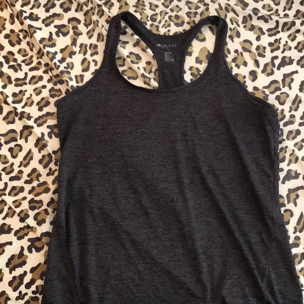 Grey Racerback Tank